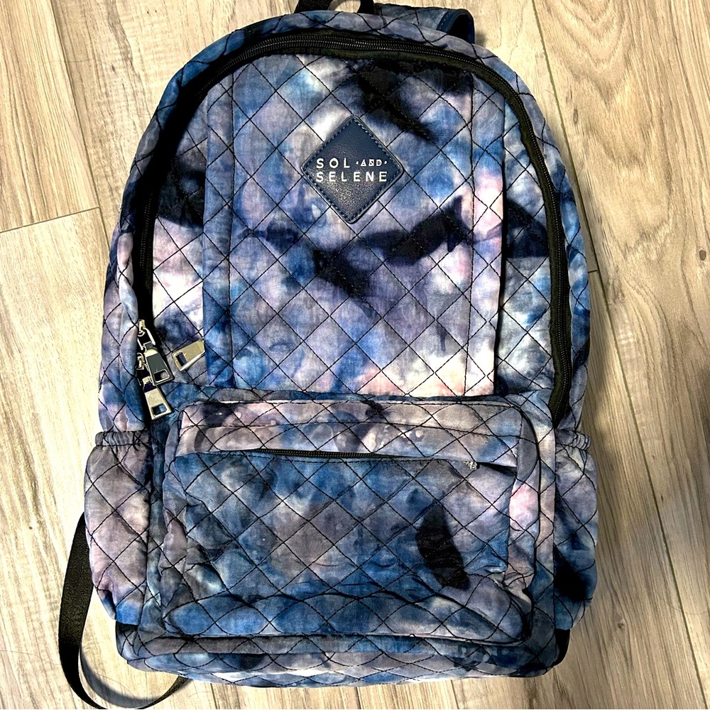Sol and Selene wanderlust navy cloud backpack NWOT